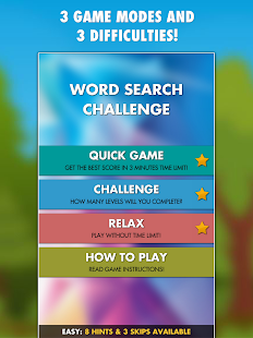 Word Search Challenge PRO Screenshot