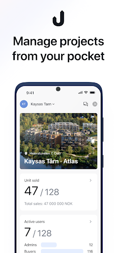 Android application Journey admin app screenshort