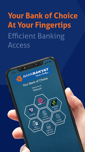 iRakyat Mobile Banking Screen 2