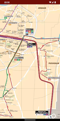 Lyon Metro Map (Offline)のおすすめ画像4
