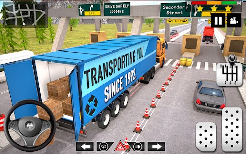 Cargo Delivery Truck Parking MOD APK (Unlimited Money) 3