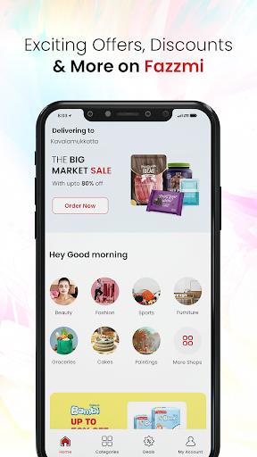 Fazzmi Online Store Screen 2