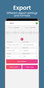 Pro Audio Editor – Music Mixer MOD APK (Премиум разблокирован) 3