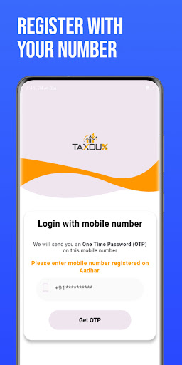 Android application Taxdux - ITR Filing App screenshort