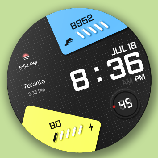 JJ-Digital025 Watch Face logo