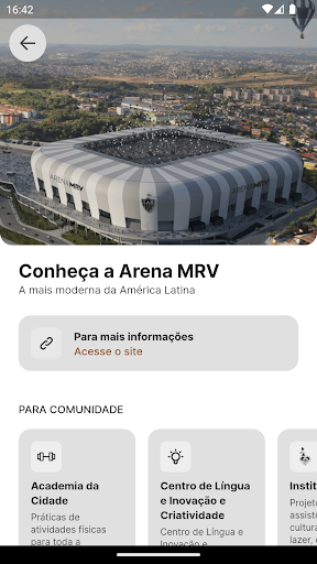 Super App Arena MRV Screen 3