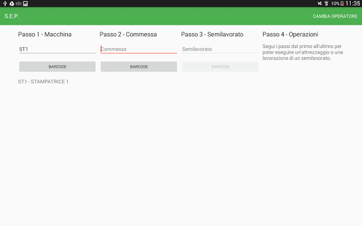 Android application S.E.P screenshort