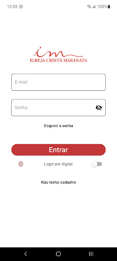 Android application ICM Cantinas screenshort