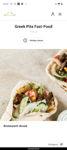 Android application Greek Pita Fast-Food- Bedworth screenshort