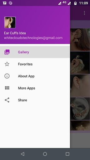 Android application Ear Cuffs Idea Gallery screenshort