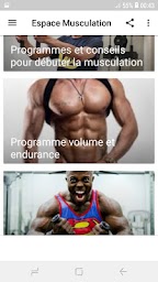 Programme Musculation & Espace Musculation