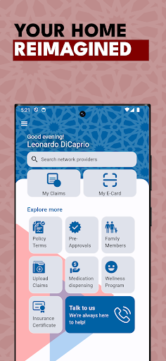 Buruj Medical Insurance Screen 2