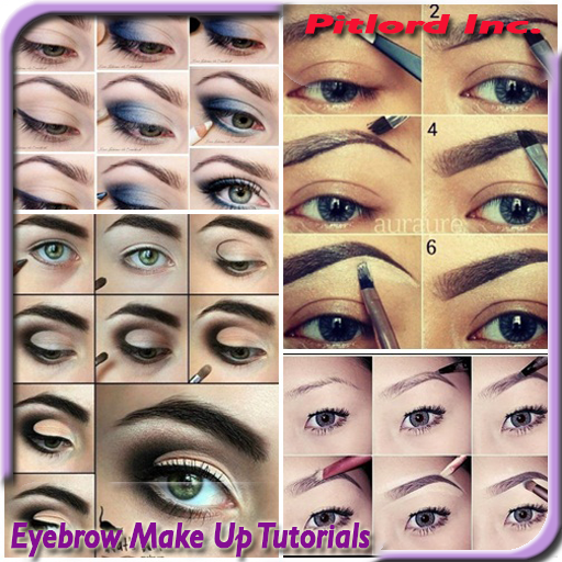 eyebrow make up tutorials  Icon