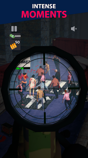 Android application Zombie Attack Sniper Survival screenshort