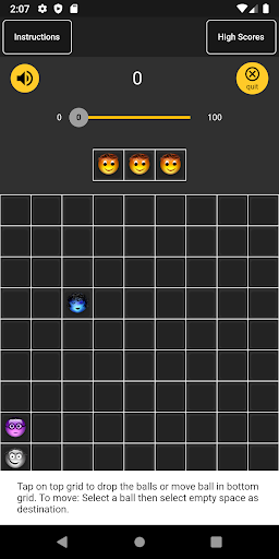 Android application FiveInARow screenshort