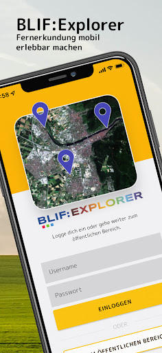 Android application BLIF:Explorer screenshort