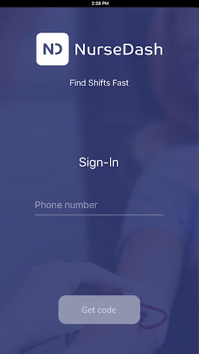 Android application NurseDash screenshort