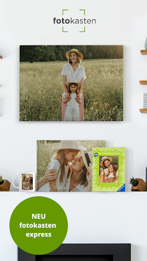 Android application fotokasten express screenshort