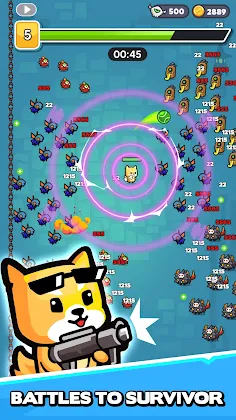 Dog Survivor: Battle Bee.io - Screenshot 1