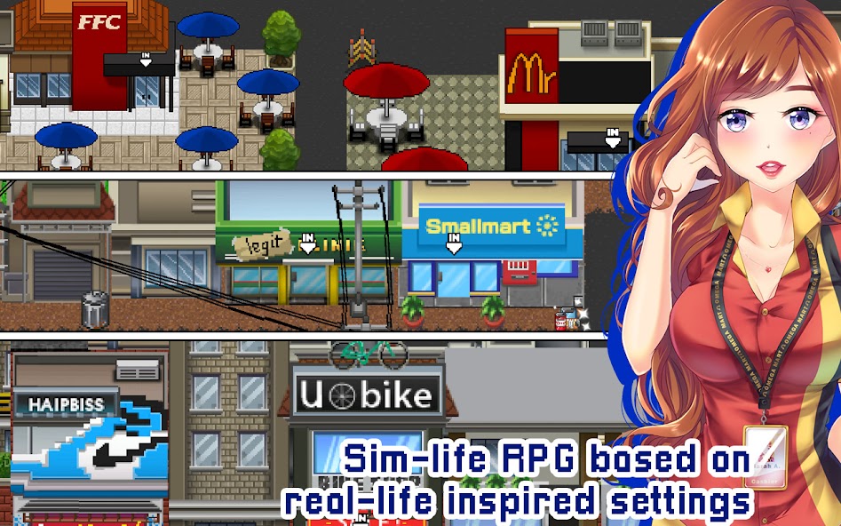 Citampi Stories: Love Life RPG 1.71.011 APK + Мод (Unlimited money) за Android