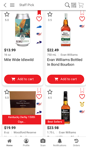 Android application Liquor Barn screenshort