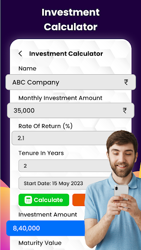 AadharPe - EMI Loan Calculator Screenshot 1 - AppWisp.com