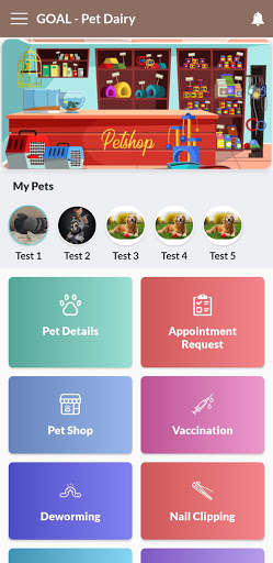GOAL - PET DIARY Screen 2