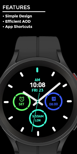 NWF 01 - Hybrid Watch Face Screen 2