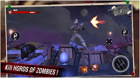 Zombie Attack: 枪战游戏