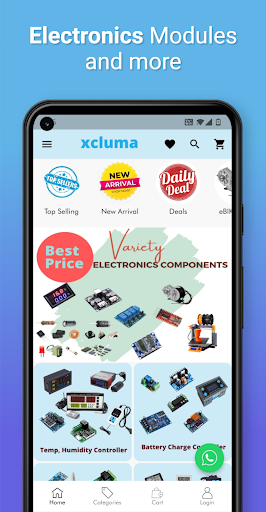 Android application Xcluma screenshort