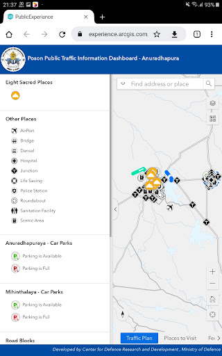 Poson Traffic Plan Screen 3
