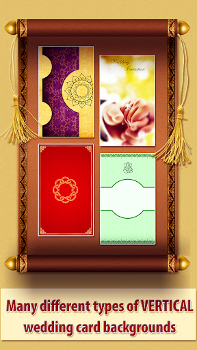 Screenshot of Wedding Card Maker