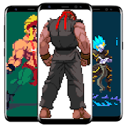 Fighter Pixel Live Wallpaper
