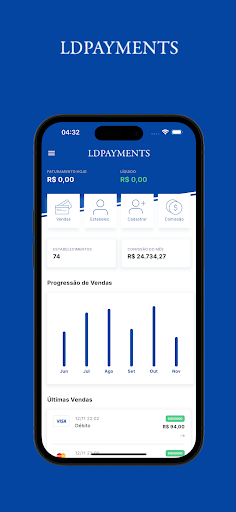 Android application LD - Pagamentos screenshort
