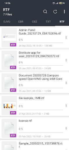 EPUB Reader - PDF Reader Screen 2