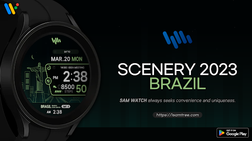 Android application SamWatch Scenery 2023 Brazil screenshort