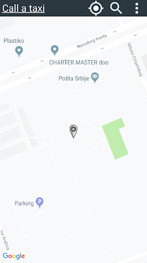 Android application BG® Taxi Beograd screenshort