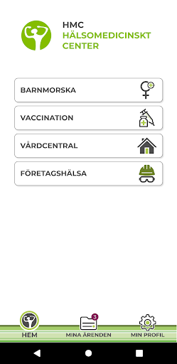 HMC Online – digifysisk vård Screen 3