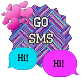 GO SMS - Divine Hearts 8 icon
