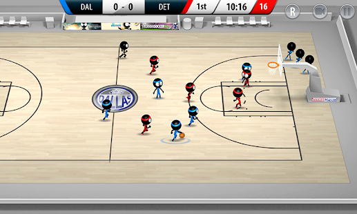 Stickman Basketball 3D Screenshot