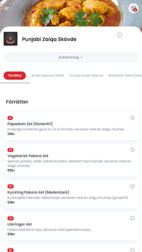 Android application Punjabi Zaiqa screenshort