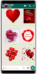 screenshot of WASticker -Love Stickers Story
