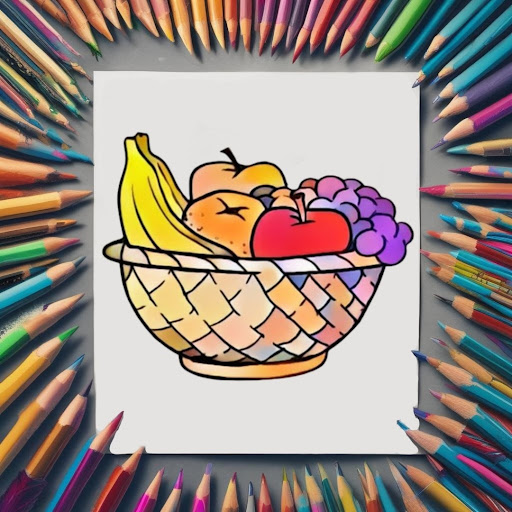 Coloring Fruits And Vegetables screenshot 10