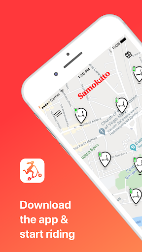 Android application Samokato — enjoy the motion screenshort