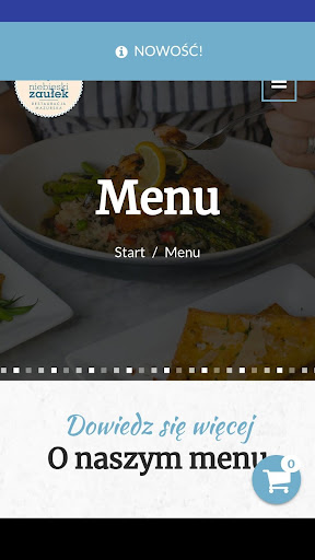 Android application Niebieski Zaułek screenshort