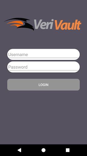 Android application CSG VeriVault screenshort