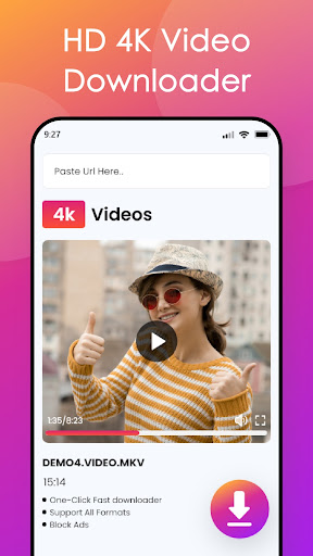 4K HD Video Downloader Screen 2