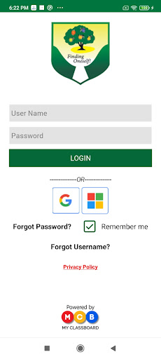 Success Schools Parent Portal Screen 2