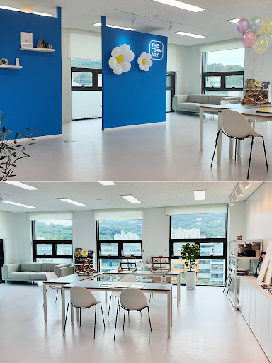 Android application 더 폼 미술학원 screenshort