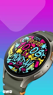 Graffiti Watch Face 014